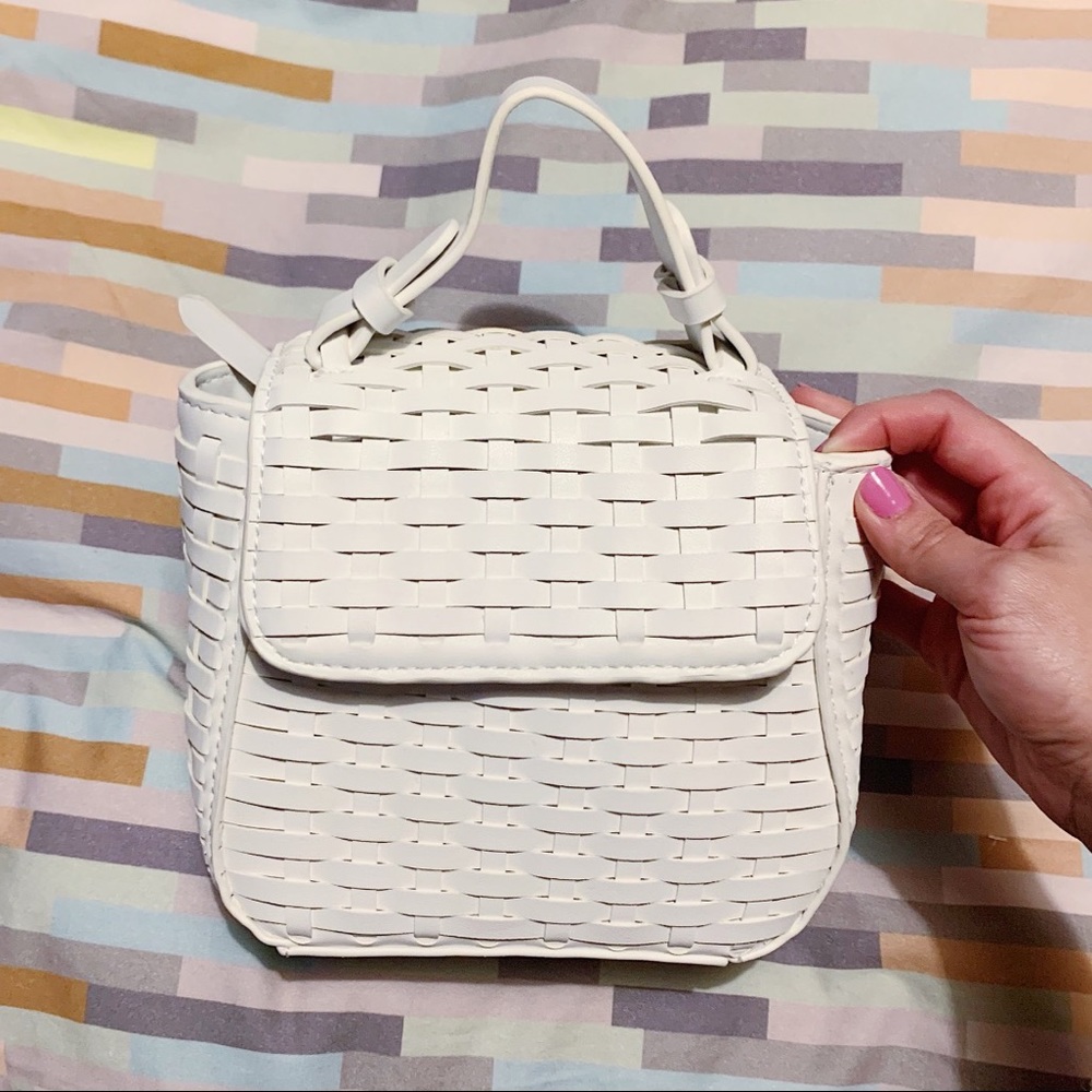 Zara Woven Mini City Bag